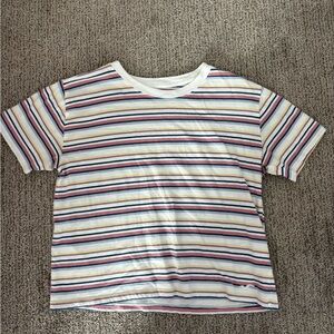 Hollister Multicolor Striped Kids Tee